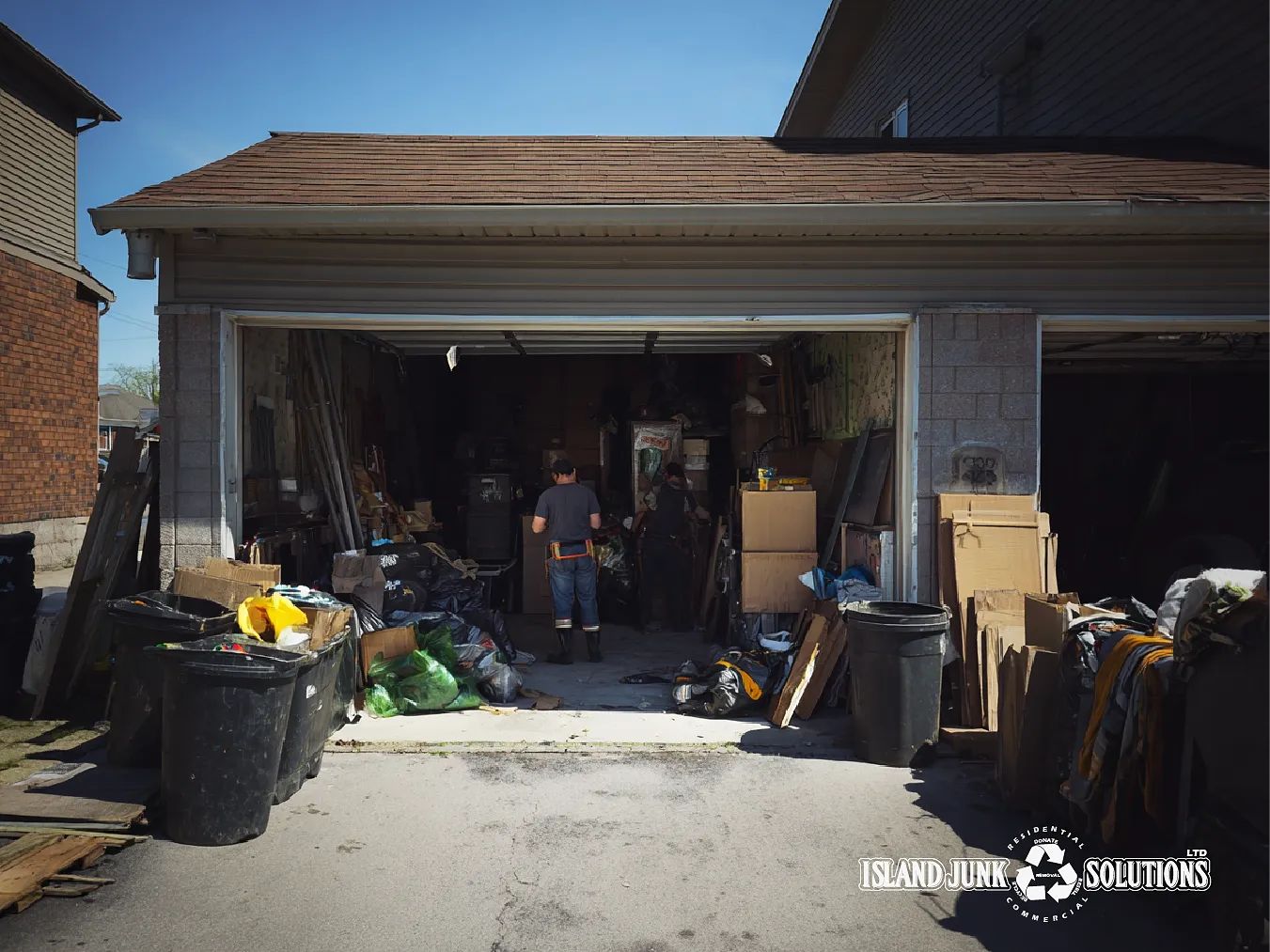 Garage Junk Removal Hero
